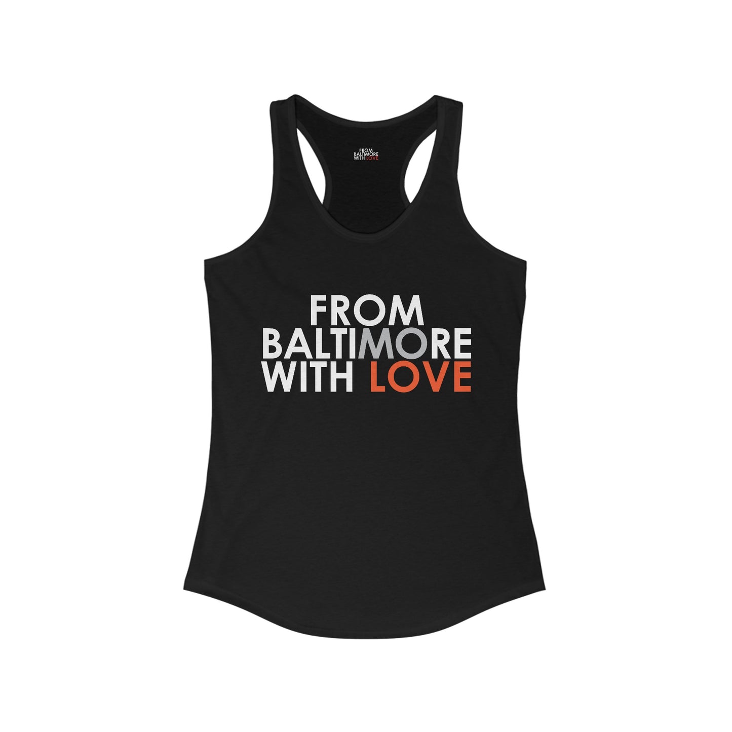 Orioles Tank Top Black - From Baltimore With Love™