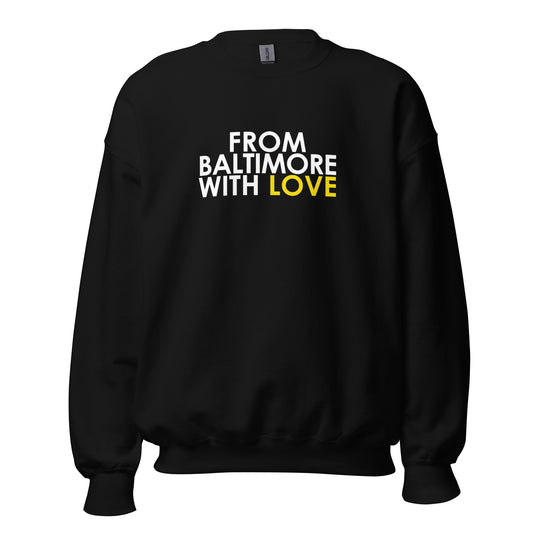 YELLOW LOVE CREWNECK