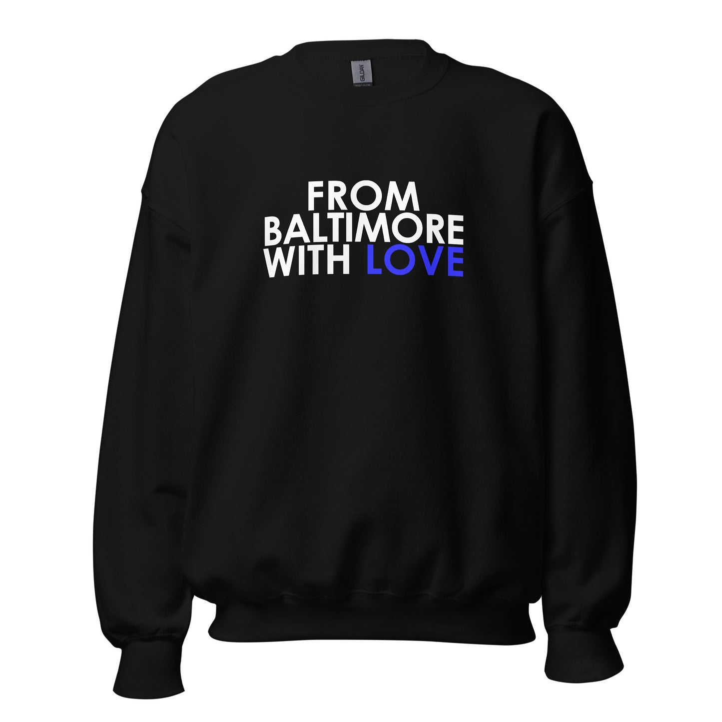 BLUE LOVE CREWNECK