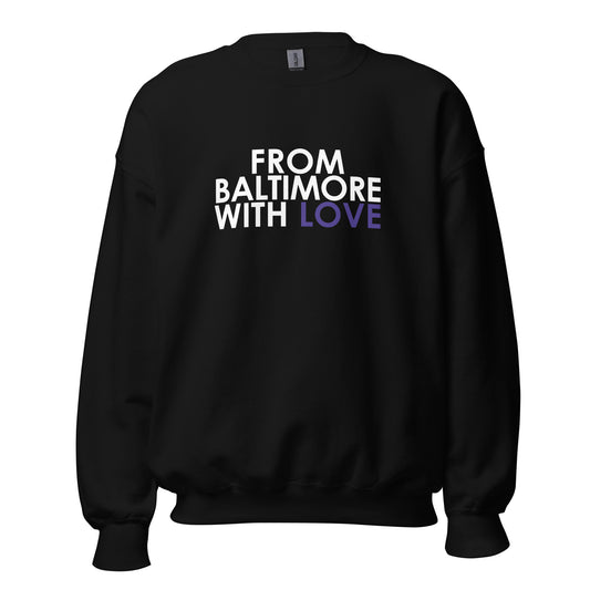 PURPLE LOVE CREWNECK