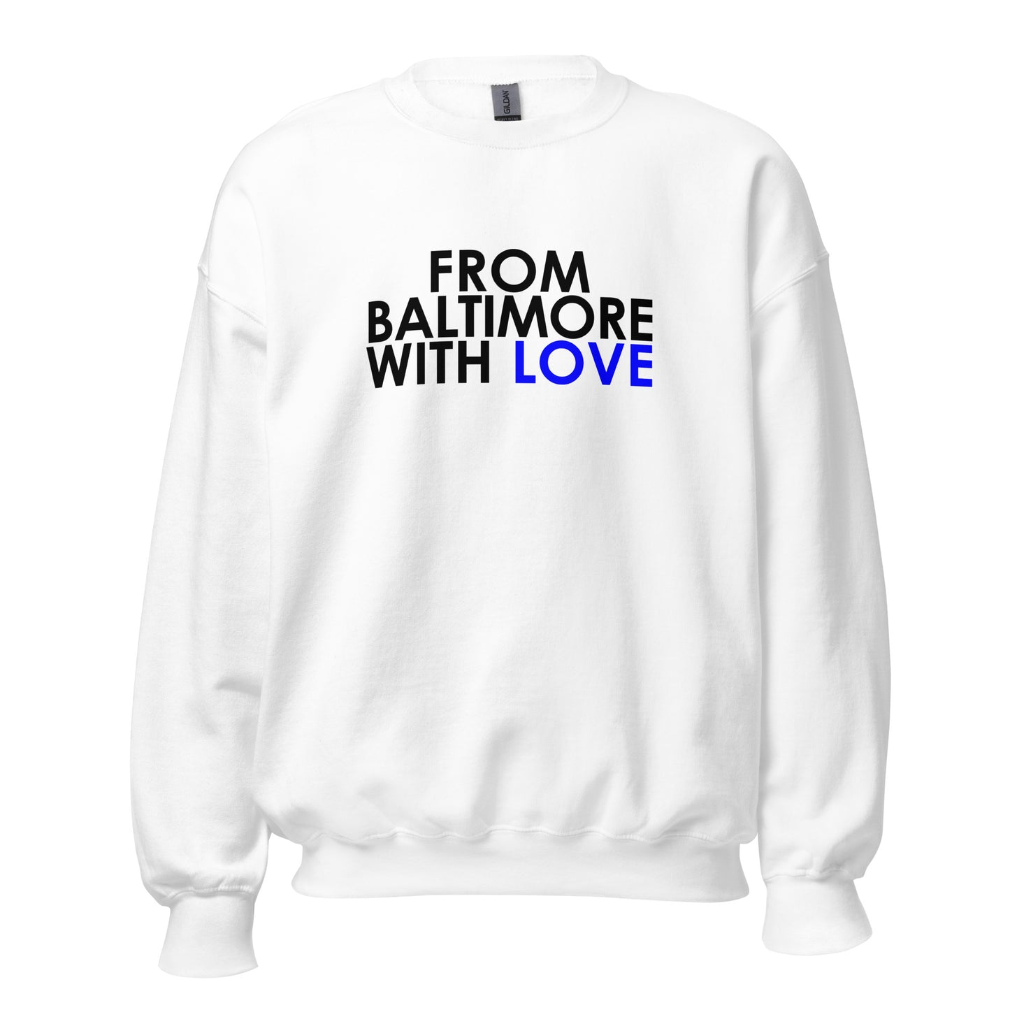 BLUE LOVE CREWNECK