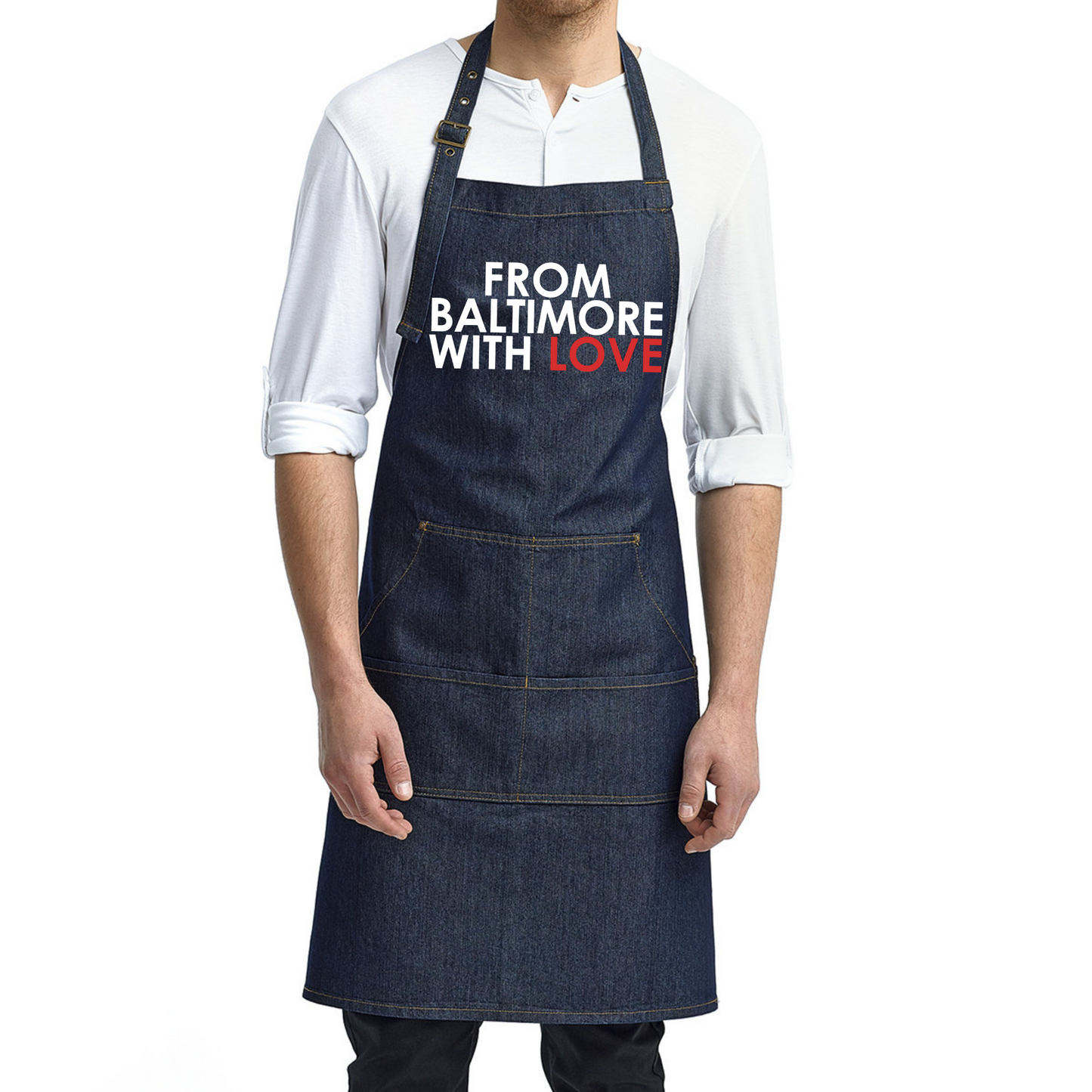 FBWL Artisan Denim Chef's Apron