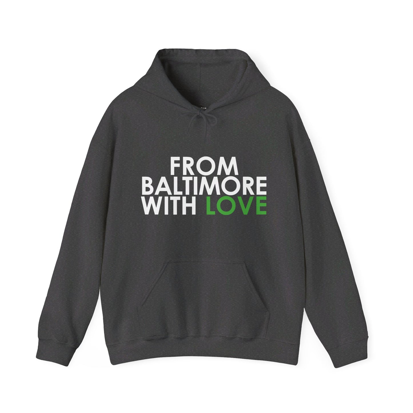 GREEN LOVE HOODIE - SPRING EDITION