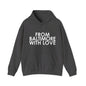 BLACK/WHITE LOVE HOODIE - SPRING EDITION