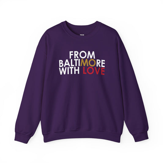 Ravens Crewneck Purple