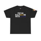 Ravens T-shirt Black- Purple Love