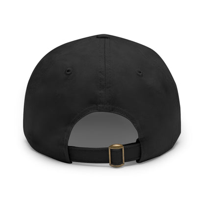 MO Love Dad Hat with Leather Patch (Rectangle)