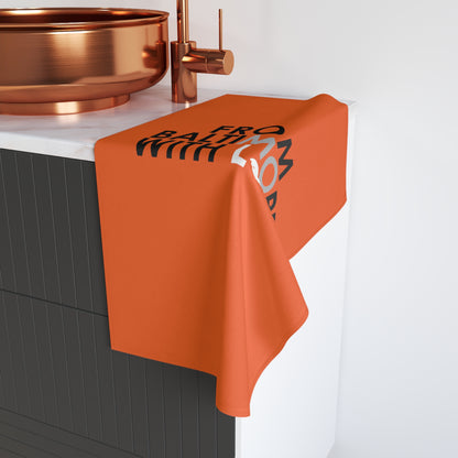 Orioles Hand Towel Orange