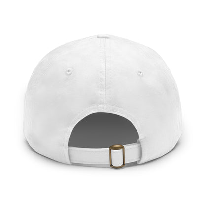 MO Love Dad Hat with Leather Patch (Rectangle)