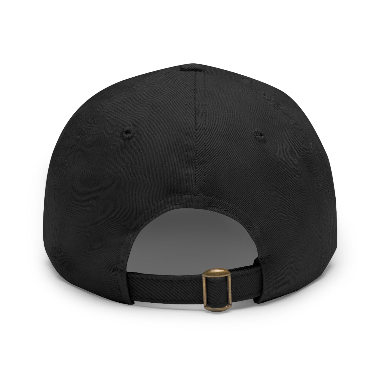 MO Love Dad Hat with Leather Patch (Round)