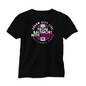 Black Charm City Live 2025 T-shirt by From Baltimore With Love™ featuring a circular charm design and limited edition branding.