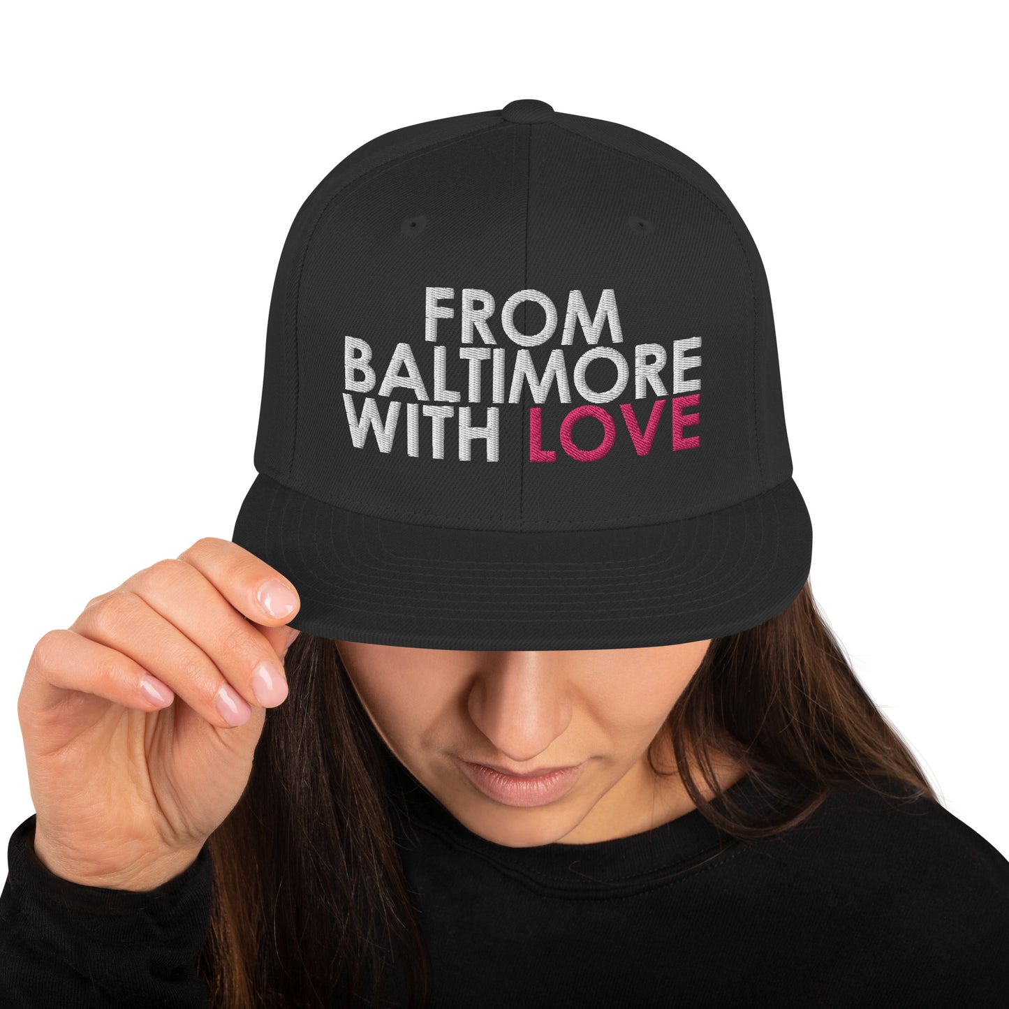 PINK SNAPBACK HAT - From Baltimore With Love™