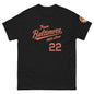 Black O's Fan T-shirt from Baltimore With Love™ featuring the Orioles logo and sports-themed design.