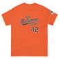 Black O's Fan T-shirt from Baltimore With Love™ featuring a bold design, perfect for Baltimore Orioles supporters.