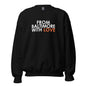 ORANGE LOVE CREWNECK - From Baltimore With Love™