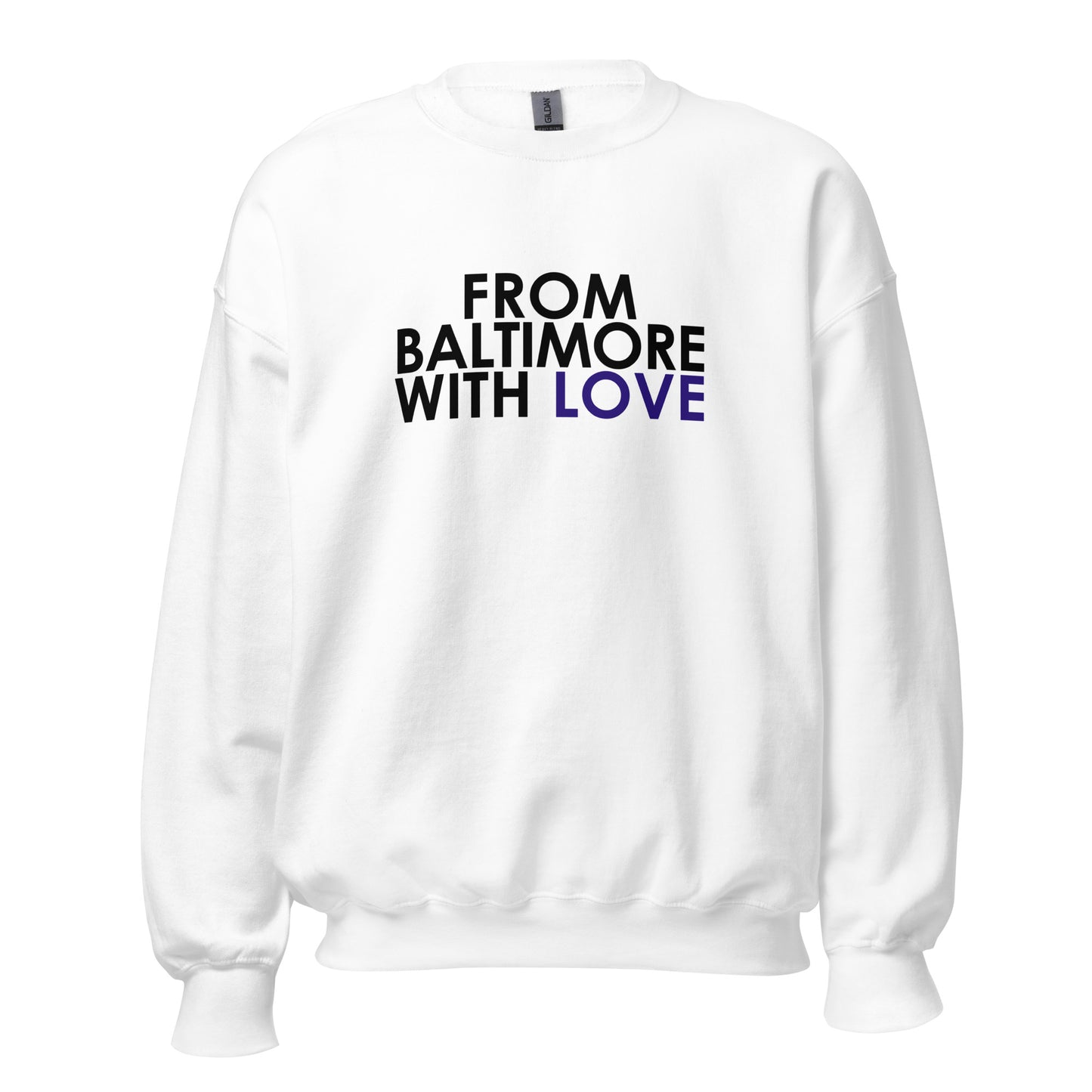 PURPLE LOVE CREWNECK - From Baltimore With Love™