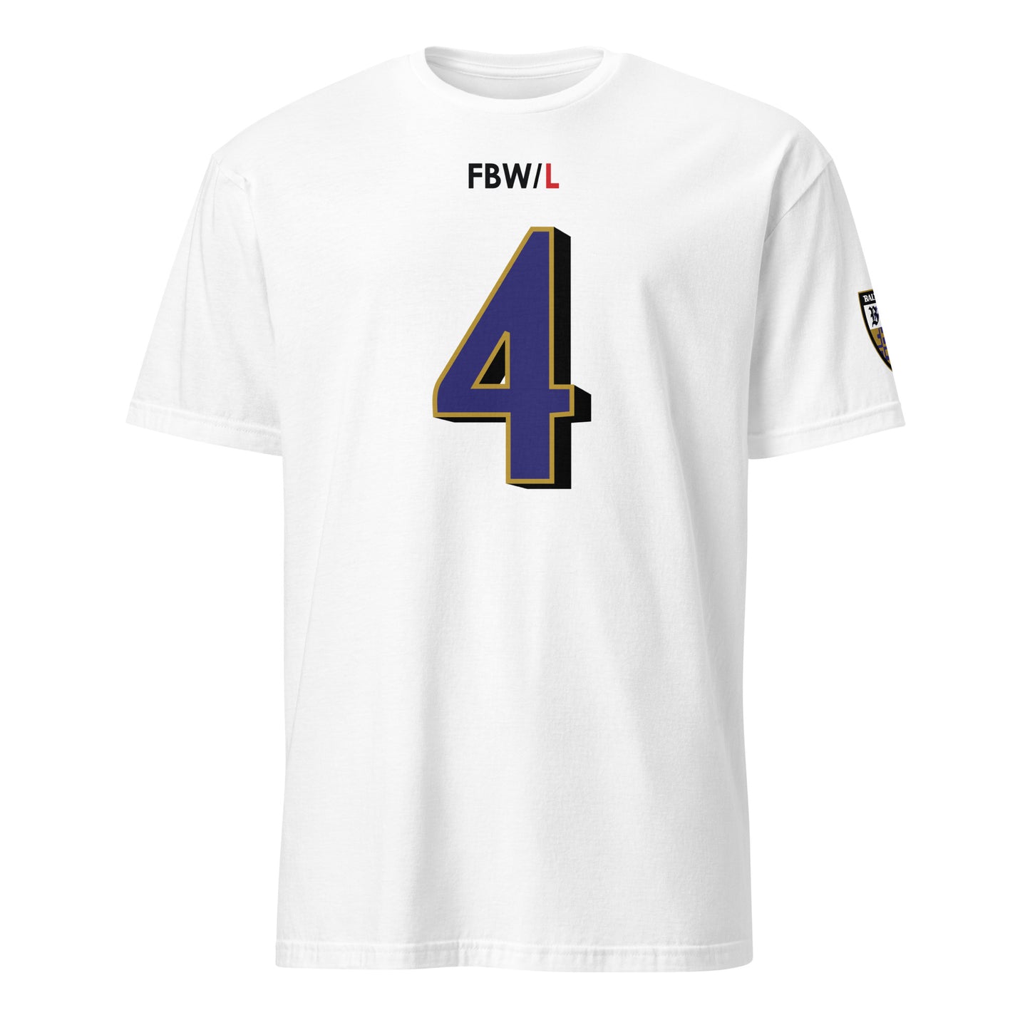 Black Ravens Fan Favorite 4 from Baltimore With Love™ featuring team logo and fan-themed design.