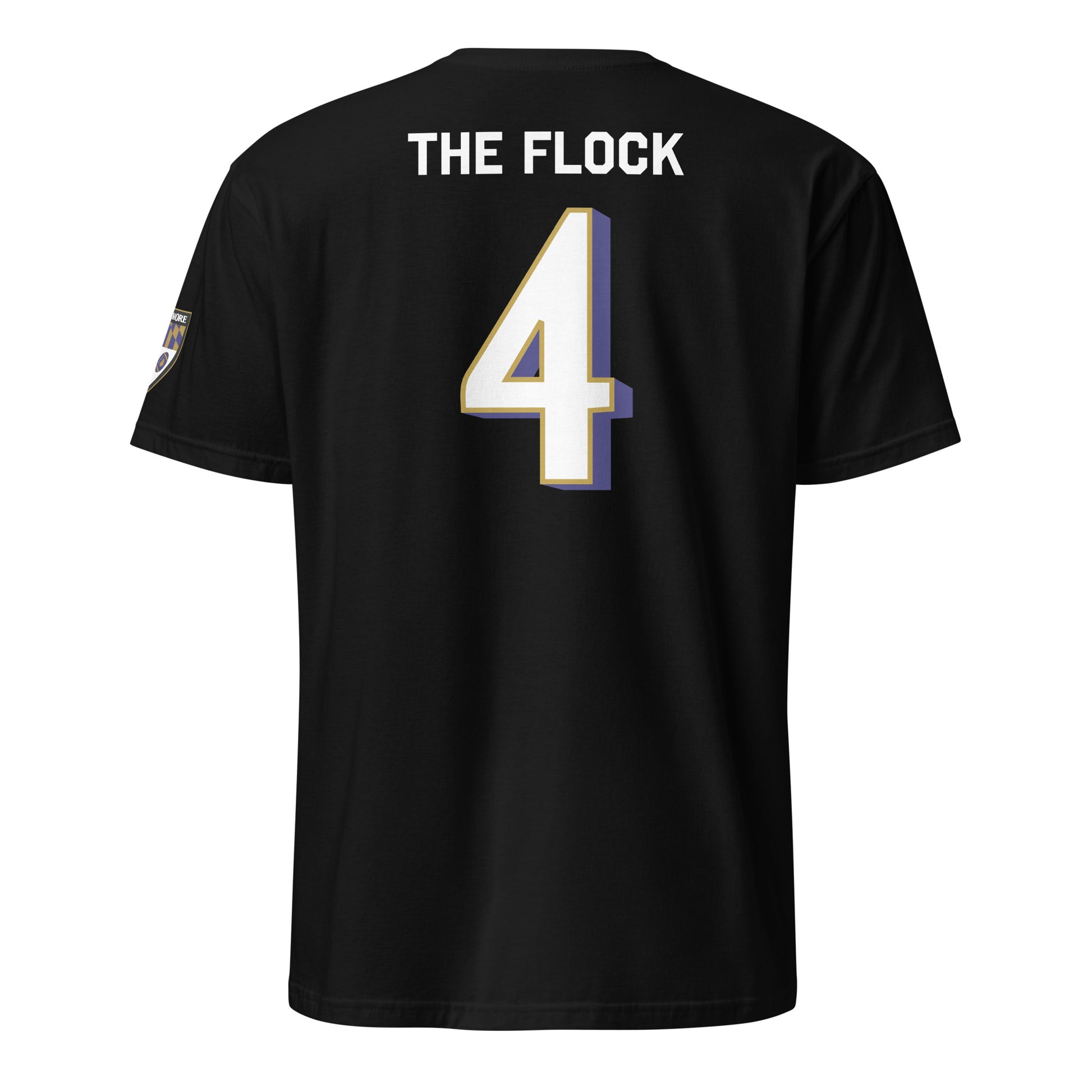 Black Ravens Fan Favorite 4 from Baltimore With Love™, featuring team logo and design, perfect for Ravens fans.