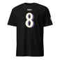 Black Ravens Fan Favorite unisex softstyle T-shirt from From Baltimore With Love™, featuring a simple front design.