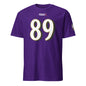 Black Ravens Fan Favorite 89 jersey by From Baltimore With Love™ featuring team logo and number on the front.