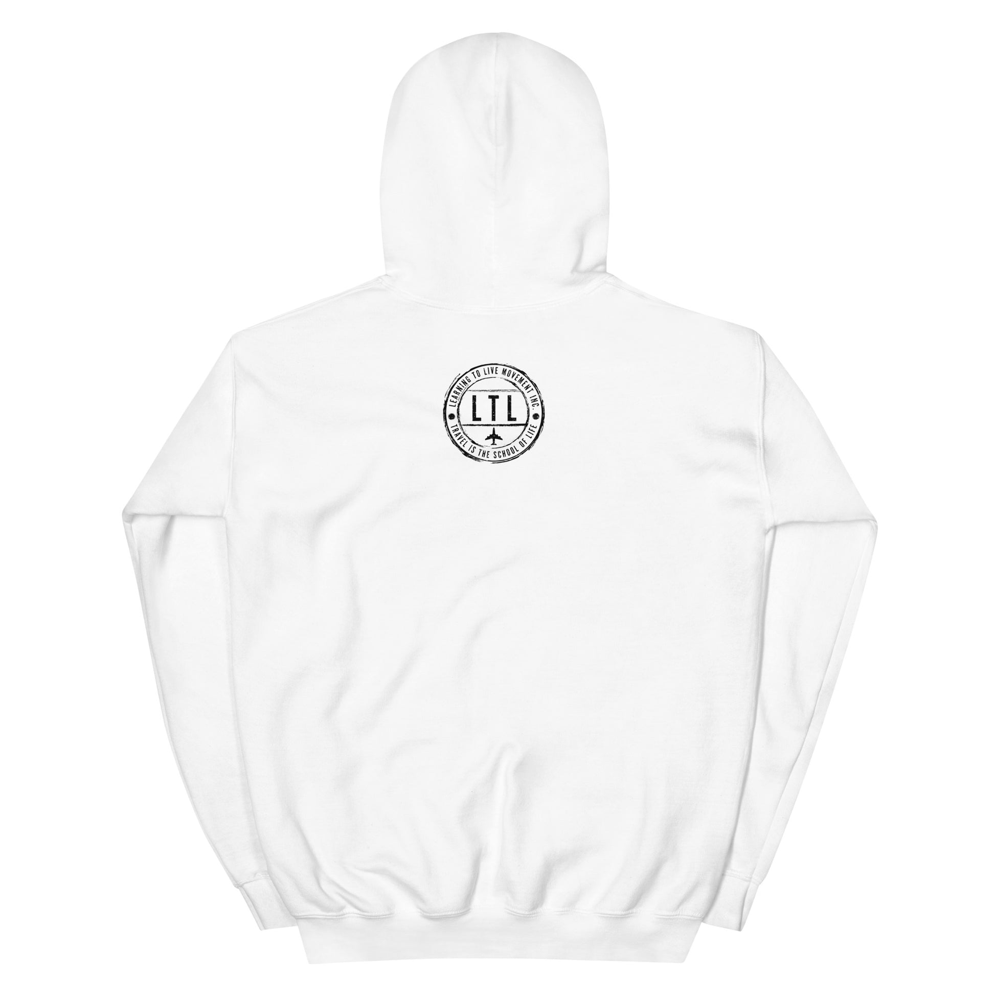 LEARNING TO LIVE MOVEMENT INC Fundraiser x FBWL Classic Unisex Hoodie - White - From Baltimore With Love™