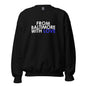 BLUE LOVE CREWNECK - From Baltimore With Love™