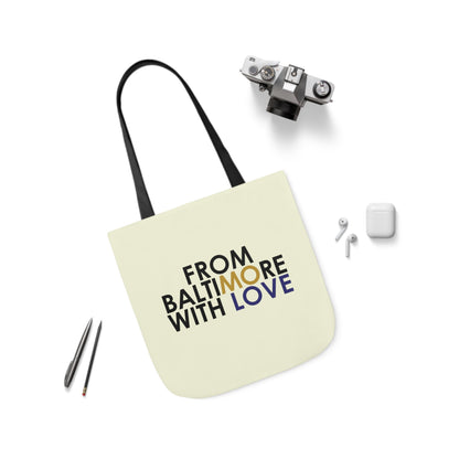 Cream with Black Straps Gold/Purple - From Baltimore With Love™
