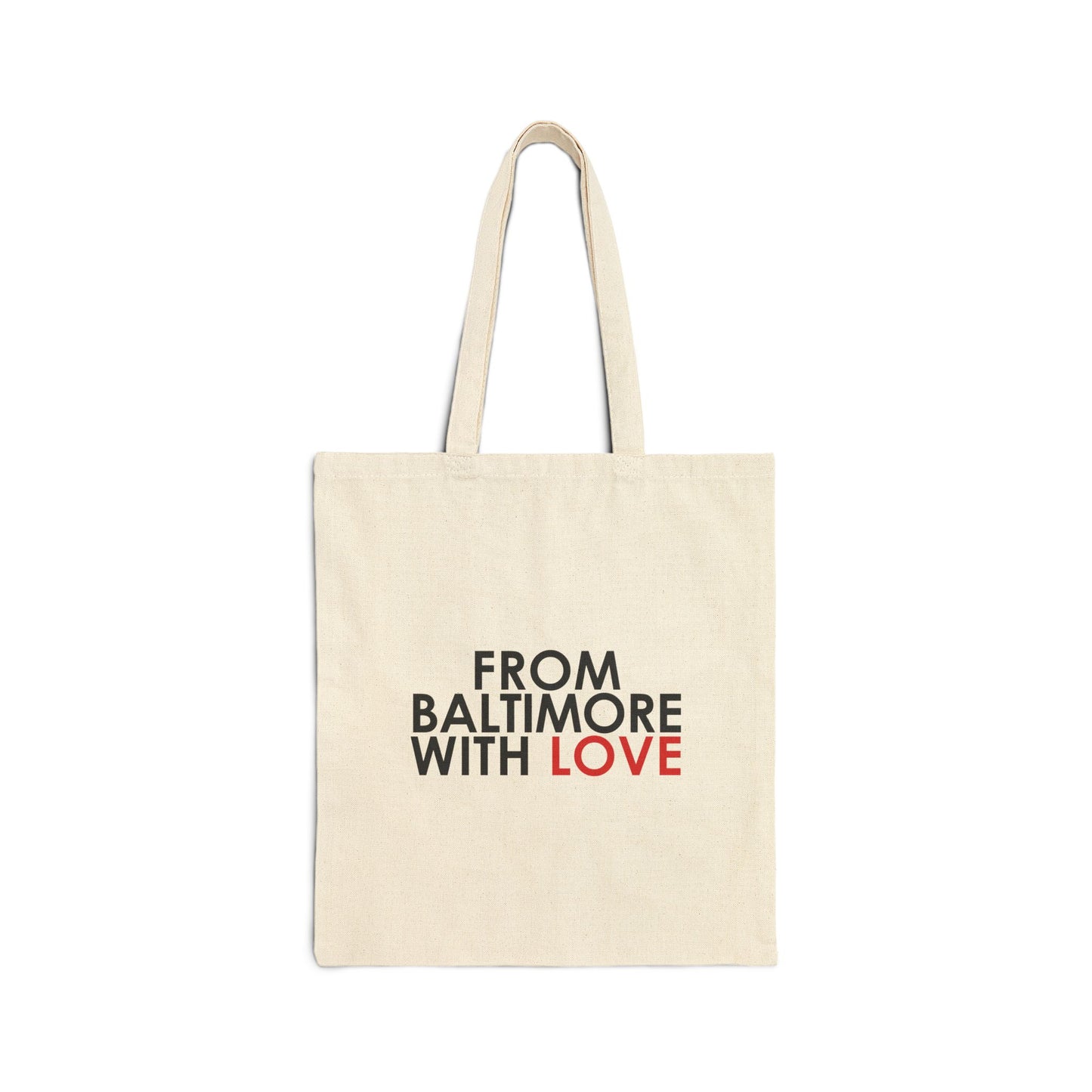 TOTE BAG BEIGE - From Baltimore With Love™