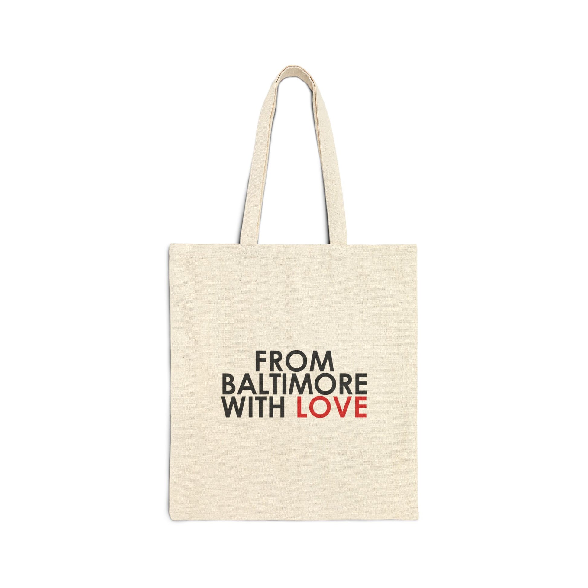 TOTE BAG BEIGE - From Baltimore With Love™