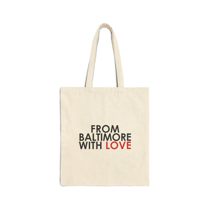 TOTE BAG BEIGE - From Baltimore With Love™