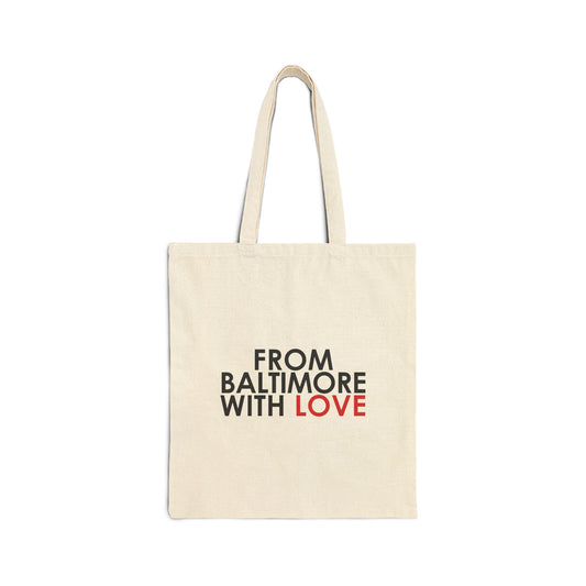 TOTE BAG BEIGE - From Baltimore With Love™
