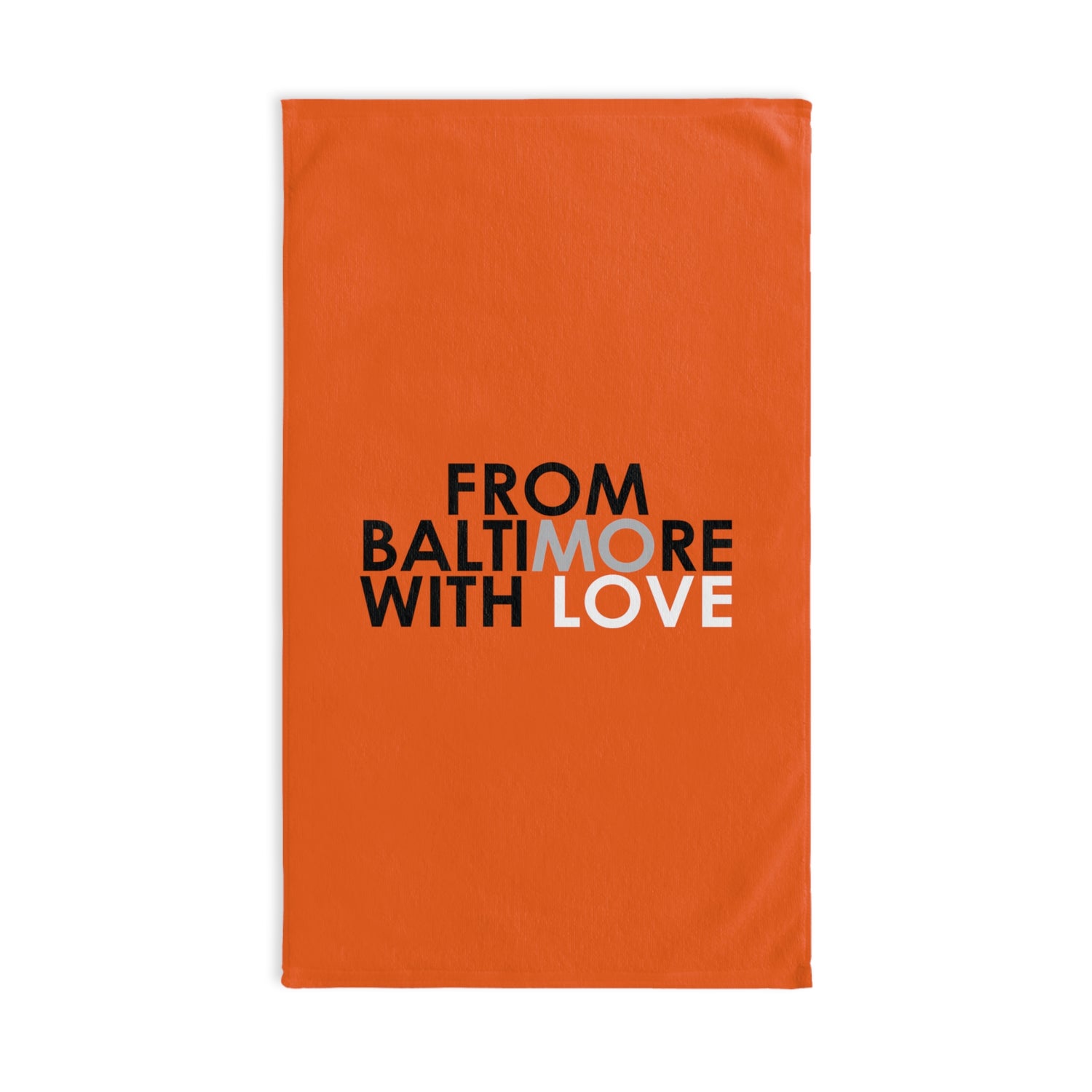 Orioles Hand Towel Orange - From Baltimore With Love™