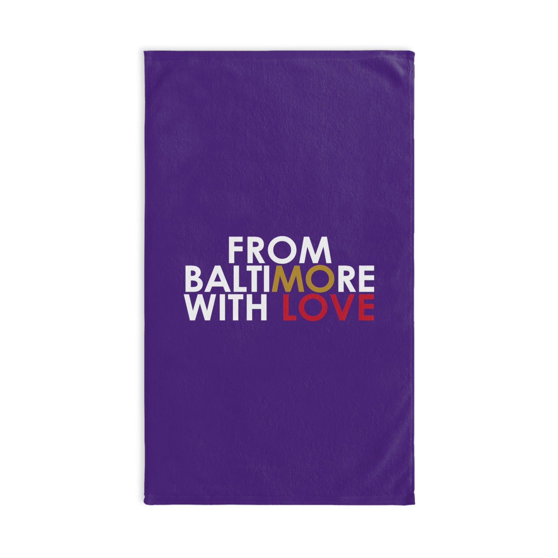 Ravens Hand Towel Purple - From Baltimore With Love™
