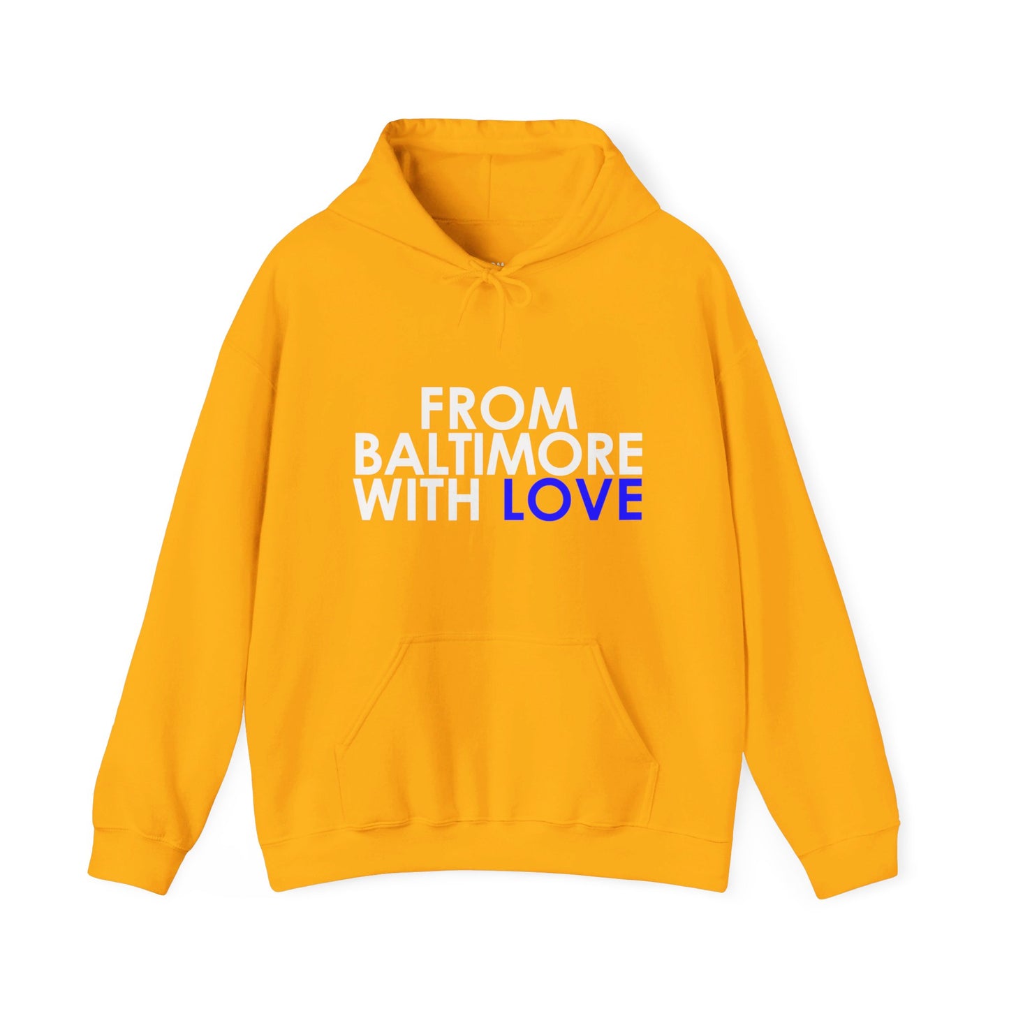 SIGMA GAMMA RHO SORORITY, INC FUNDRAISER X FBWL CLASSIC HOODIE - GOLD - From Baltimore With Love™