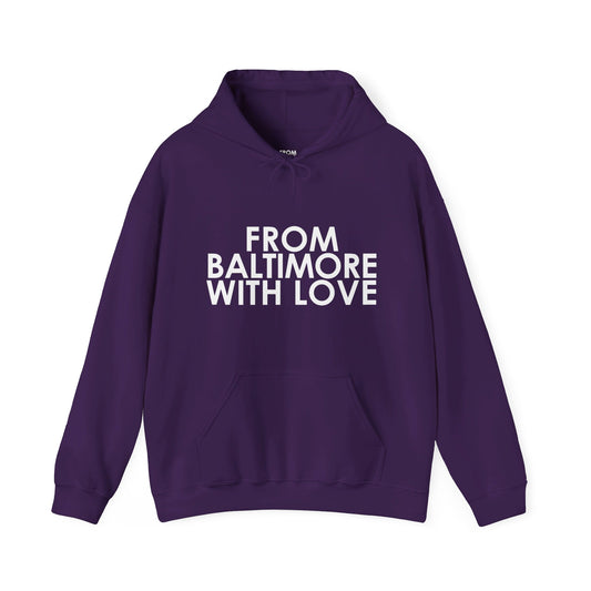 Purple Pride Hoodie - From Baltimore With Love™