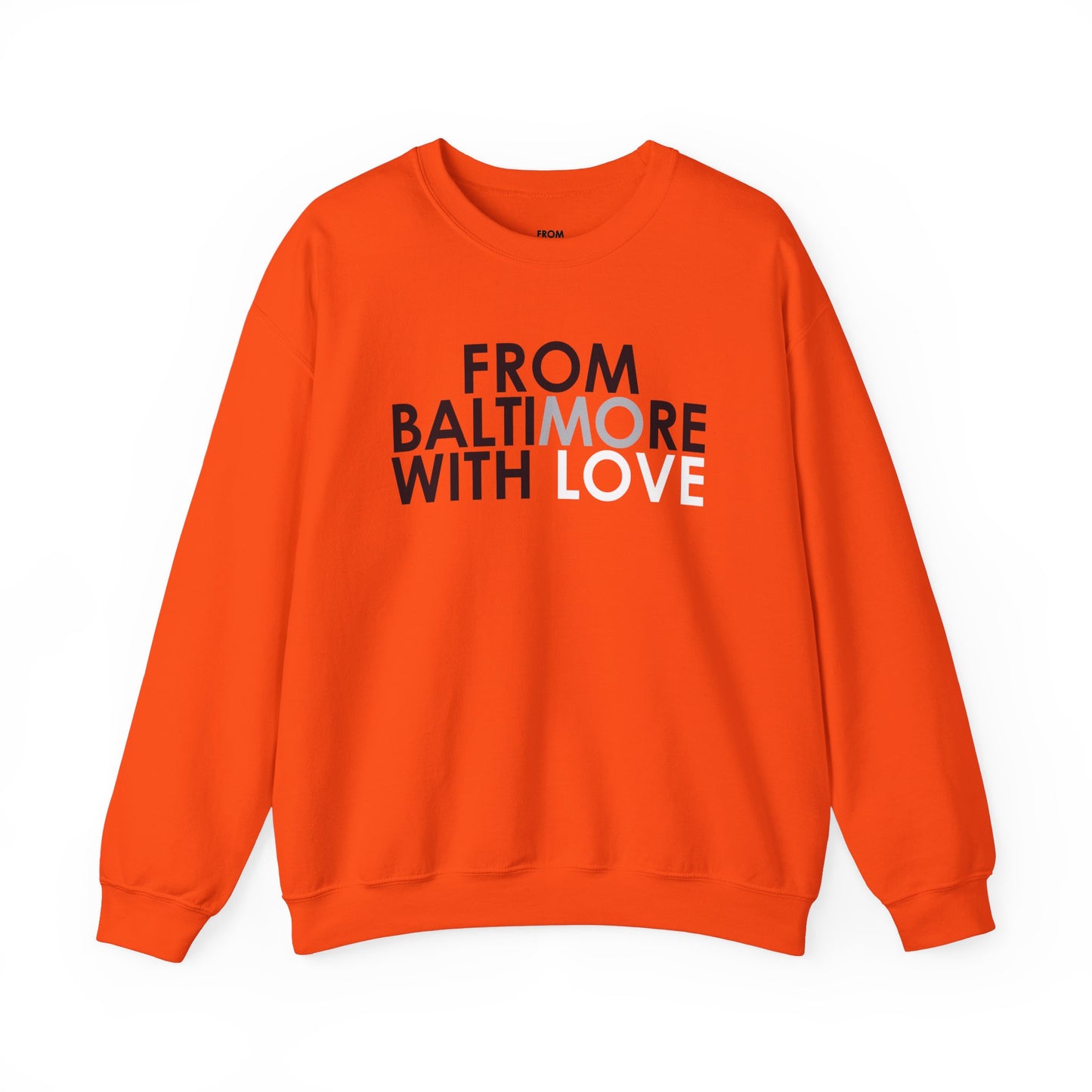 Orioles Crewneck Orange - From Baltimore With Love™