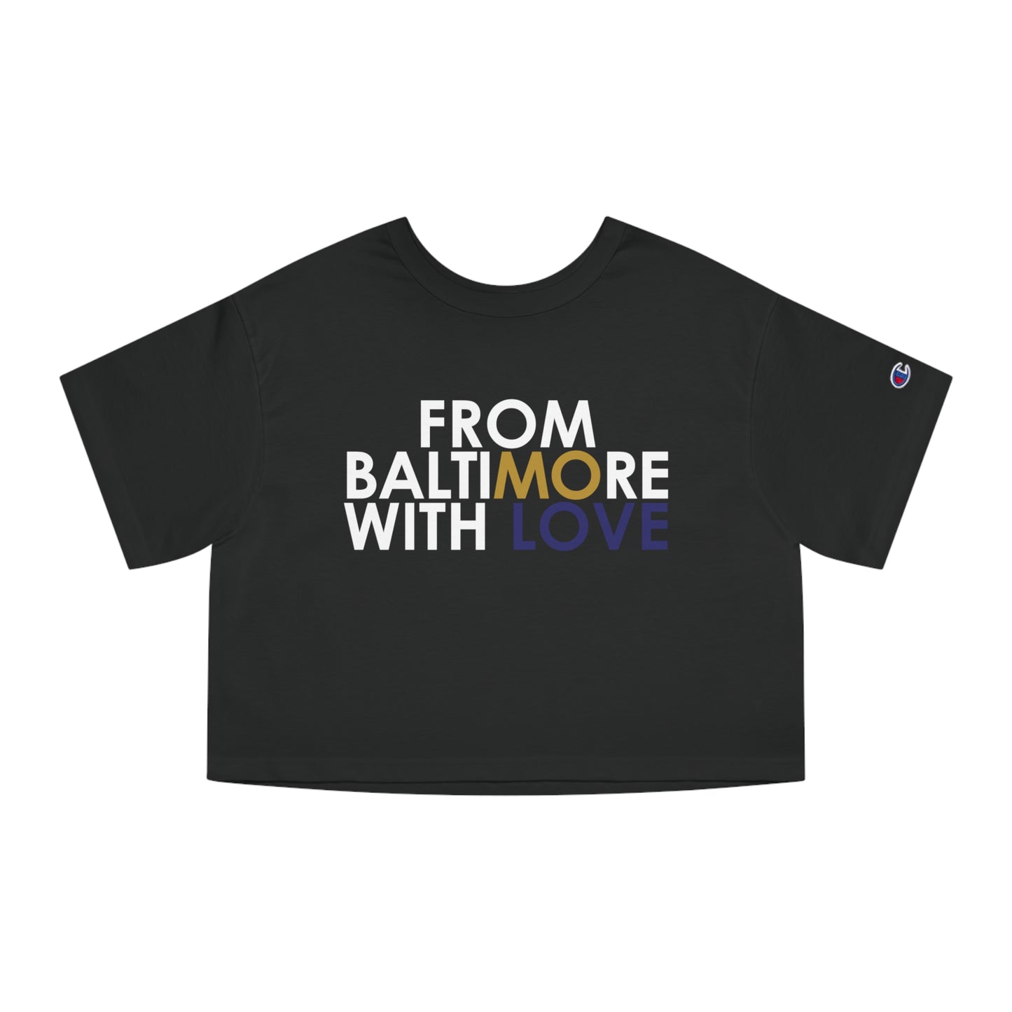 Ravens Cropped T-Shirt Purple - From Baltimore With Love™
