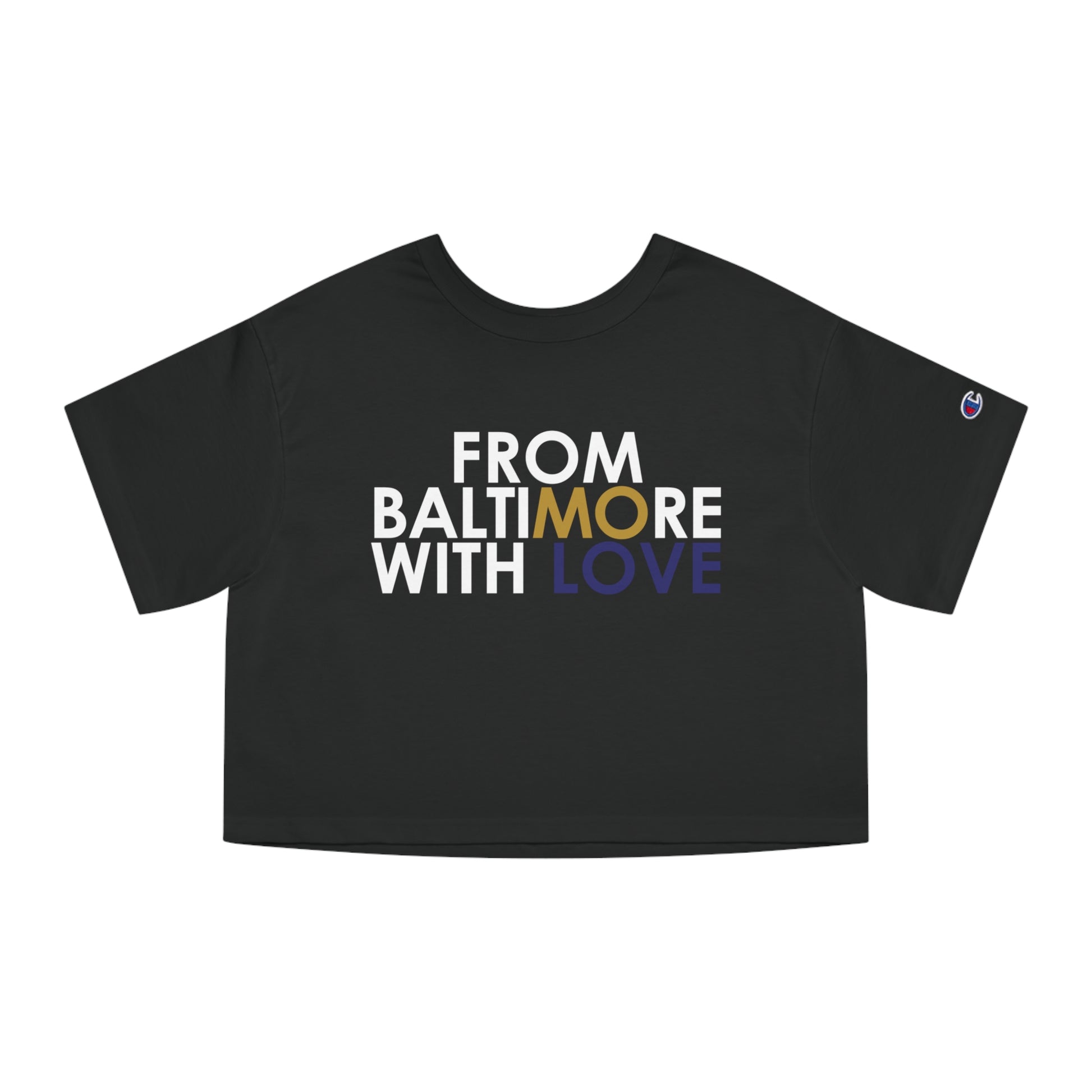 Ravens Cropped T-Shirt Purple - From Baltimore With Love™