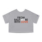 Orioles Cropped T-Shirt Grey - From Baltimore With Love™
