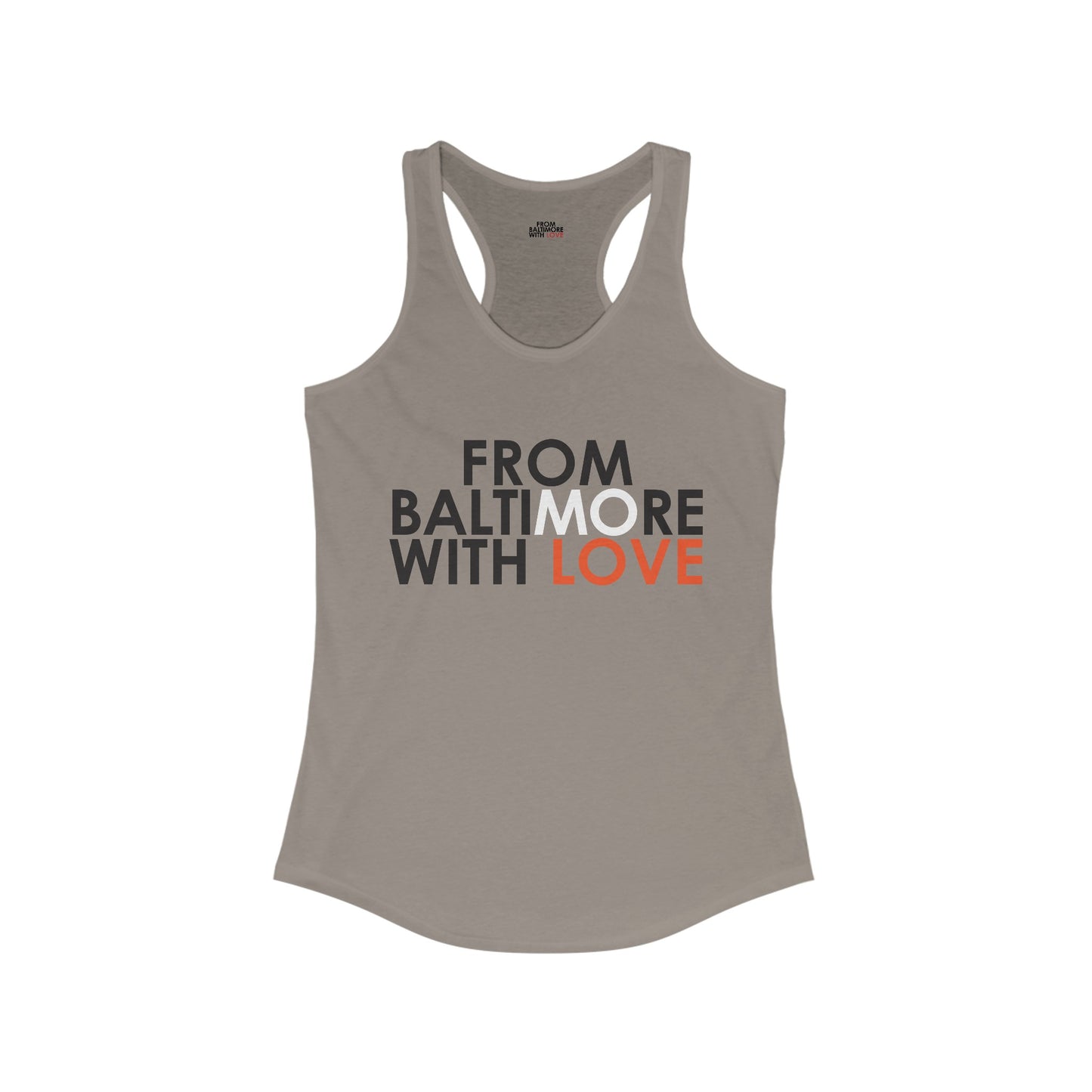Orioles Tank Top Grey - From Baltimore With Love™