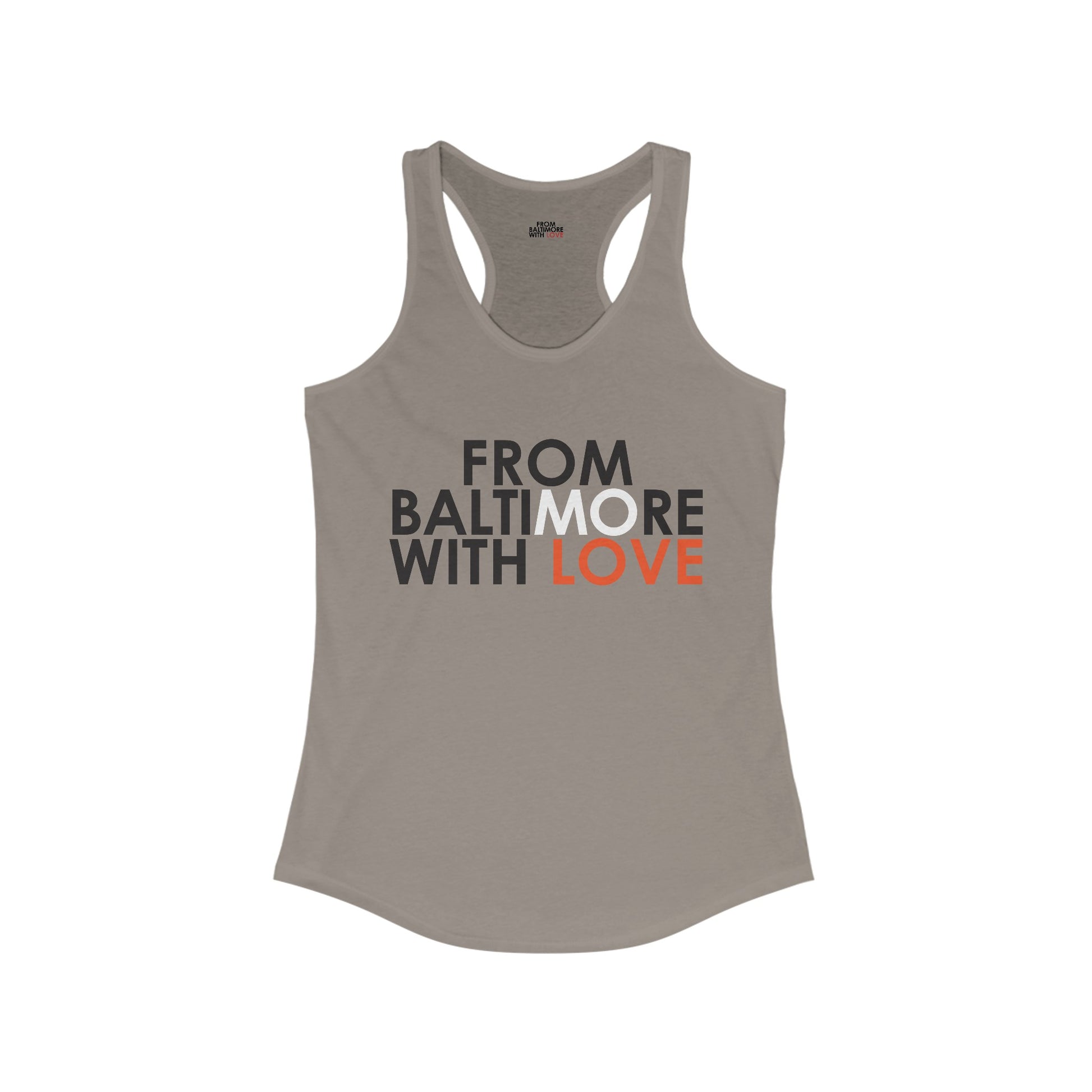 Orioles Tank Top Grey - From Baltimore With Love™