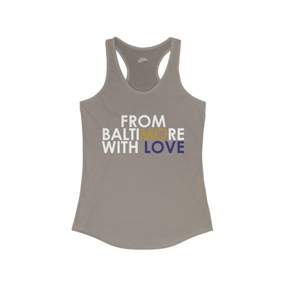 Ravens Tank Top Grey - From Baltimore With Love™