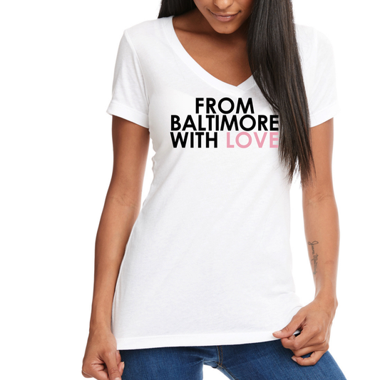 From Baltimore With Love Original SS Tee - Spring Edition - Ladies Tee