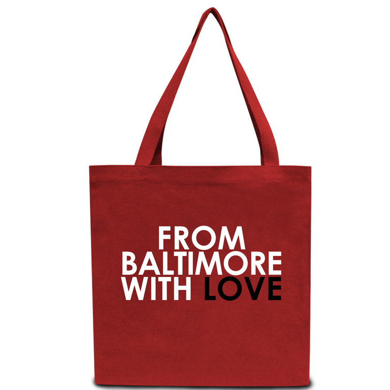 From Baltimore With Love Tote Bag