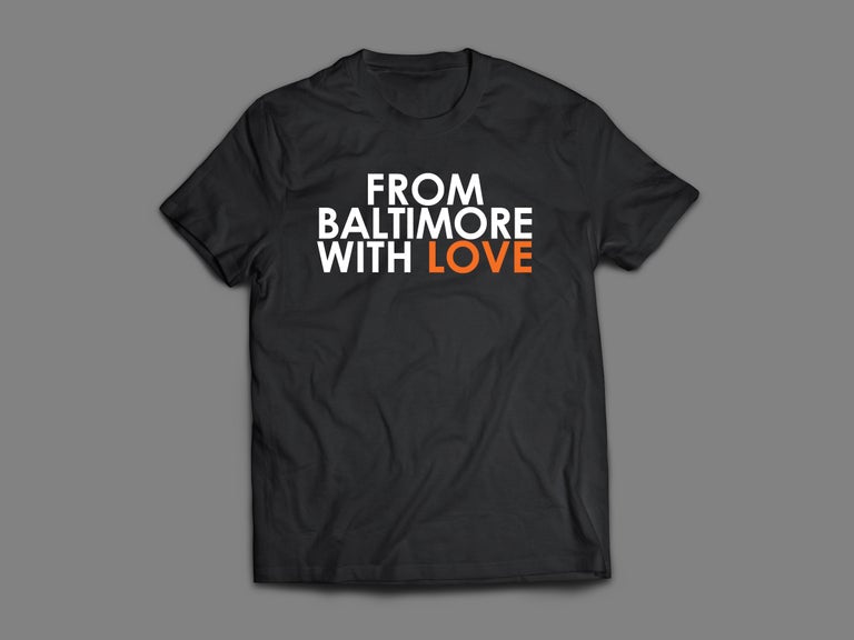 From Baltimore With Love "Let's Go O's" SS Tee
