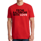 From Baltimore With Love SS T-shirt - RED line