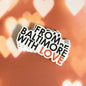 Decorative FBWL Classic Sticker from Baltimore With Love featuring bold, colorful design for personalizing laptops or notebooks.