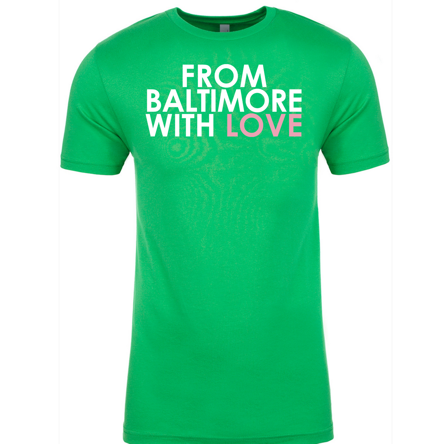 From Baltimore With Love Green x Pink T-Shirt